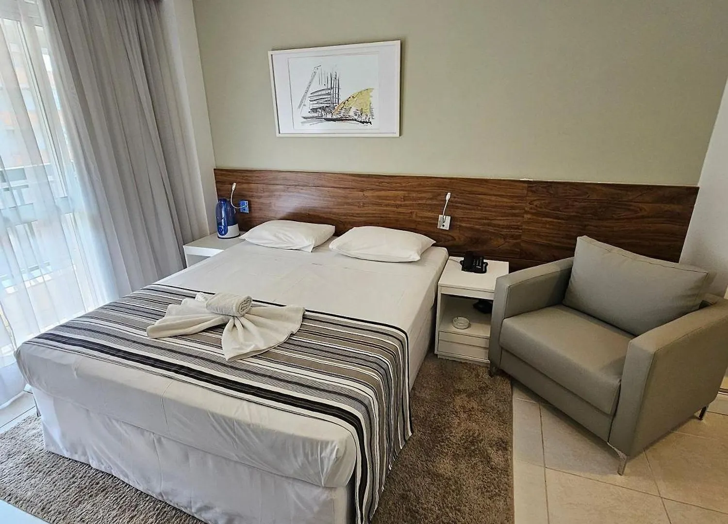 F1301 Flat Em Area Central De Brasilia - Asa Norte Apartment
